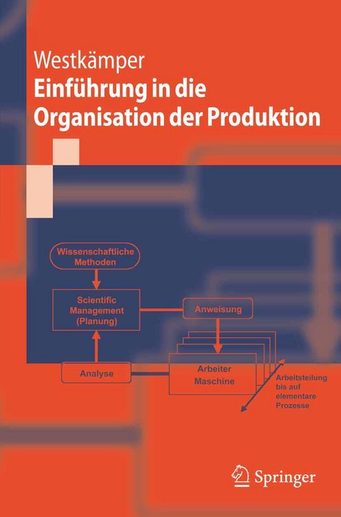 Produktbild: Einführung in die Organisation der Produktion
