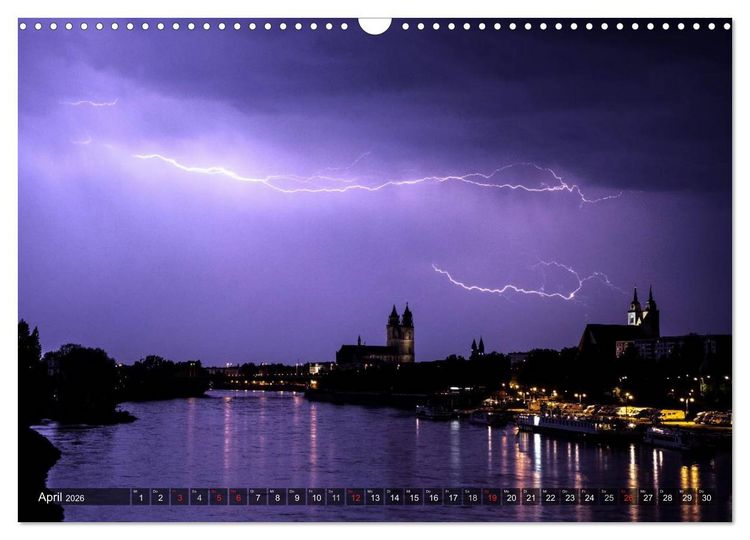 Produktbild: Mein Magdeburg (Wandkalender 2026 DIN A3 quer), CALVENDO Monatskalender