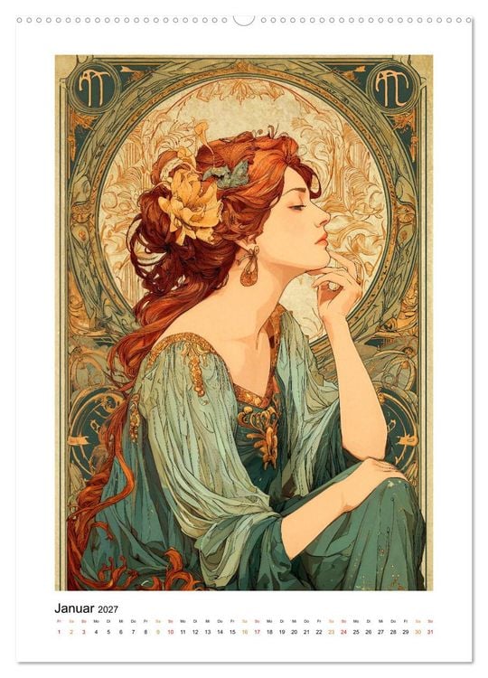 Produktbild: Jugendstil - Die Kunst der Belle &Eacute;poque (Wandkalender 2027 DIN A2 hoch), CALVENDO Monatskalender