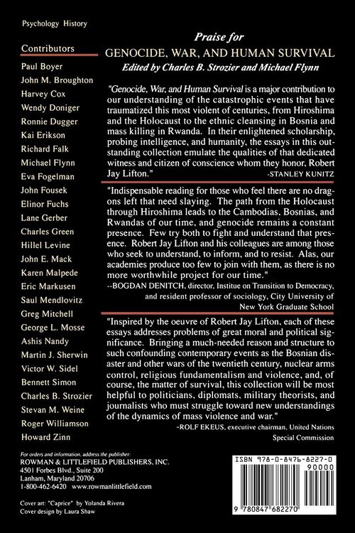 Produktbild: Genocide, War, and Human Survival
