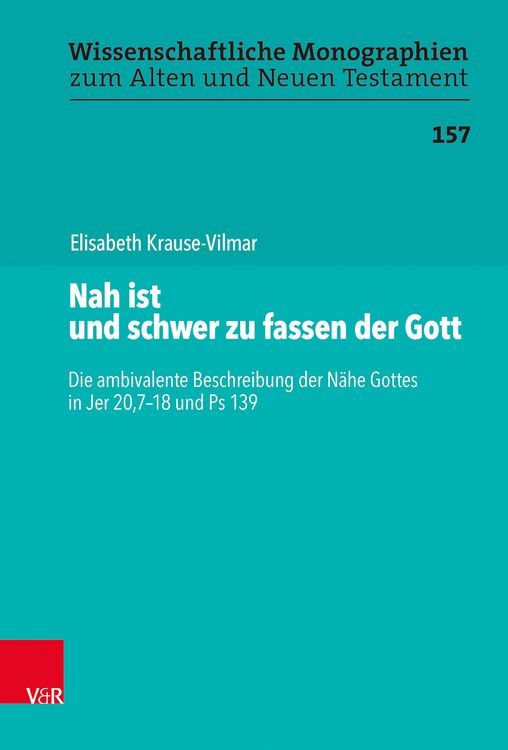 Produktbild: Nah ist und schwer zu fassen der Gott