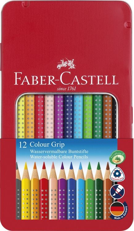 Produktbild: Faber-Castell Buntstifte Colour Grip, 12er Set