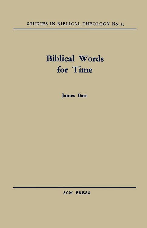 Produktbild: Biblical Words for Time