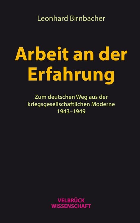 Produktbild: Arbeit an der Erfahrung