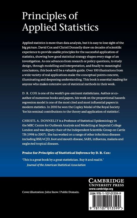 Produktbild: Principles of Applied Statistics