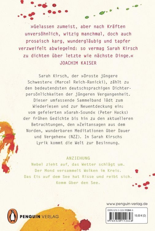 Produktbild: S&auml;mtliche Gedichte