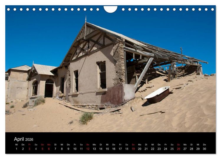 Produktbild: Namibias Highlights (Wandkalender 2026 DIN A4 quer), CALVENDO Monatskalender