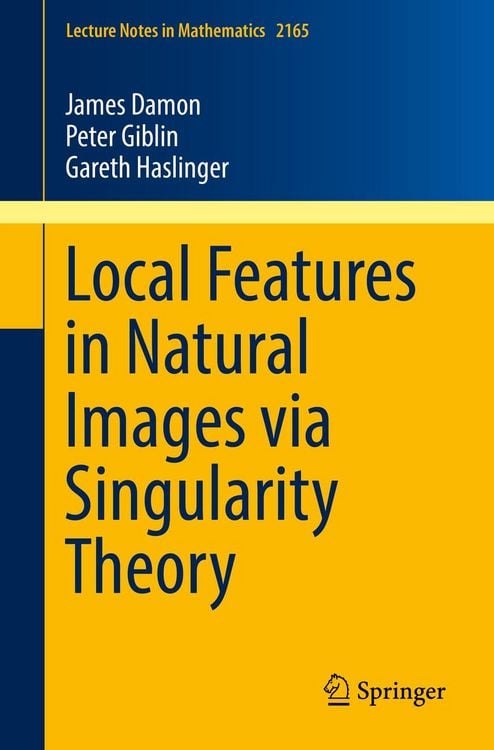 Produktbild: Local Features in Natural Images via Singularity Theory