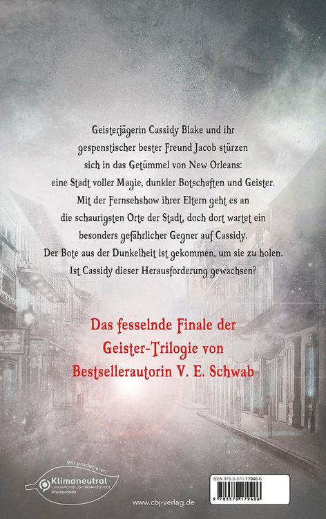 Produktbild: City of Ghosts - Der Bote aus der Dunkelheit