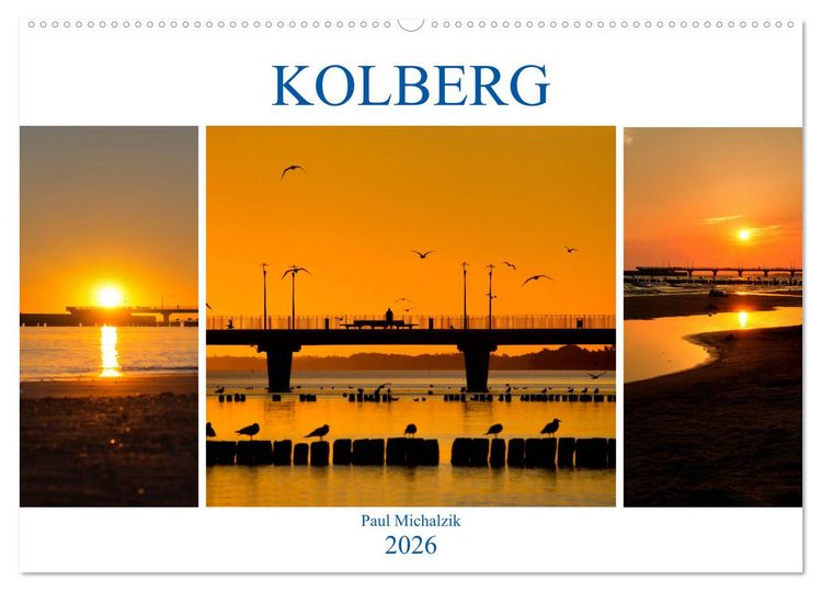 Produktbild: Kolberg (Wandkalender 2026 DIN A2 quer), CALVENDO Monatskalender