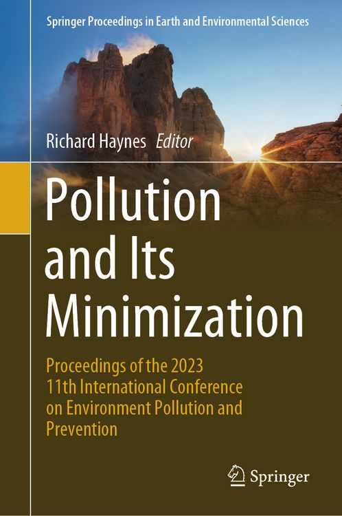 Produktbild: Pollution and Its Minimization