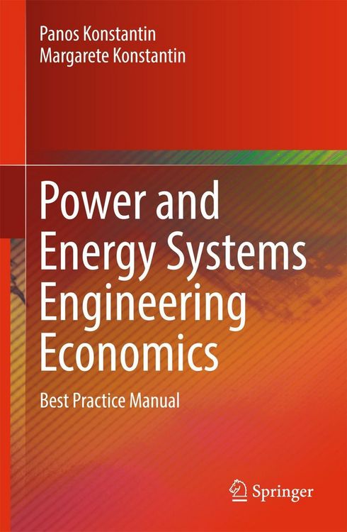 Produktbild: Power and Energy Systems Engineering Economics