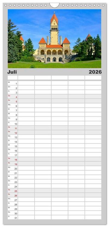 Produktbild: Familienplaner 2026 - Reise durch Leipzig mit 5 Spalten (Wandkalender, 21 x 45 cm) CALVENDO