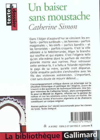 Produktbild: Un baiser sans moustache