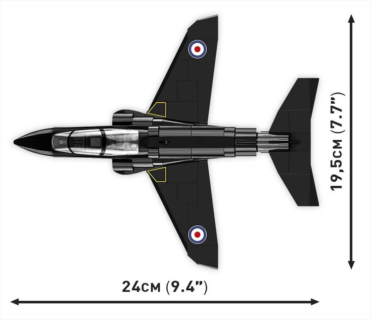 Produktbild: COBI Armed Forces 5845 - BAe HAWK T1, 362 Klemmbausteine, 1:48