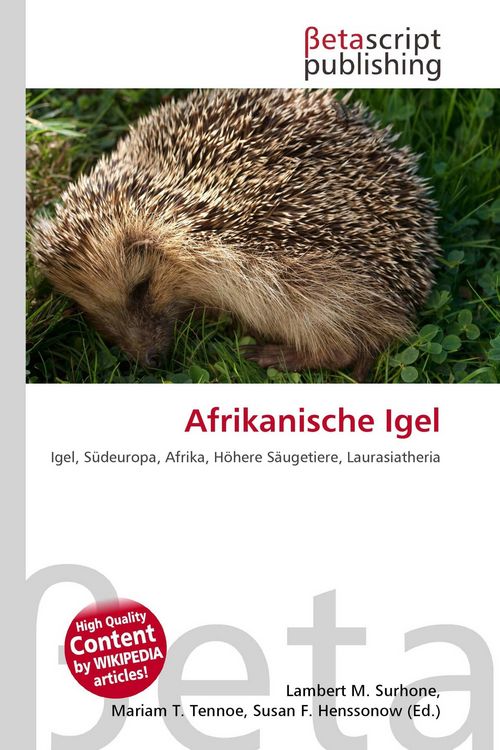 Produktbild: Afrikanische Igel