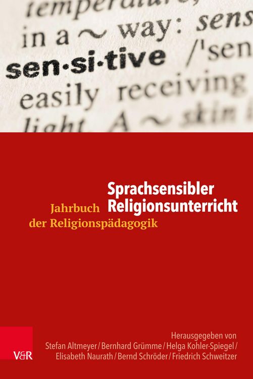 Produktbild: Sprachsensibler Religionsunterricht