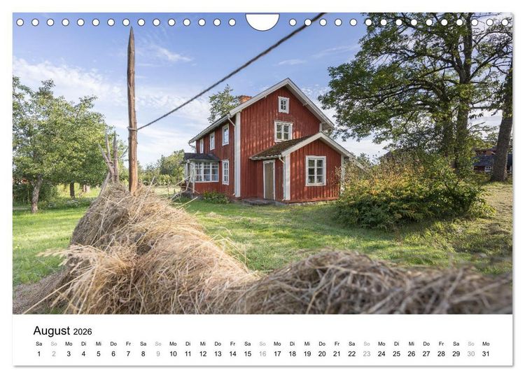 Produktbild: Schweden - Die Highlights von Sm&aring;land bis zur Westk&uuml;ste (Wandkalender 2026 DIN A4 quer), CALVENDO Monatskalender
