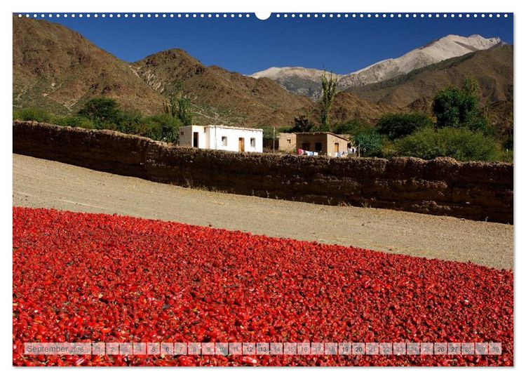 Produktbild: Argentinien Christian Heeb (hochwertiger Premium Wandkalender 2026 DIN A2 quer), Kunstdruck in Hochglanz