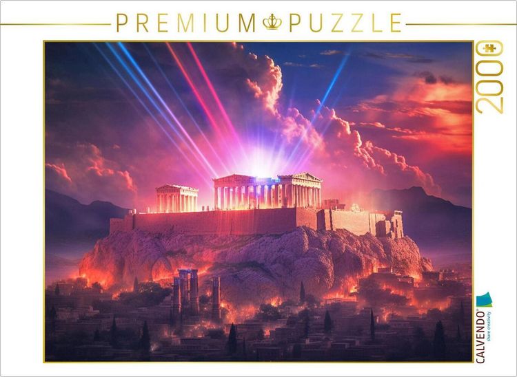 Produktbild: CALVENDO Puzzle Akropolis - Athen | 2000 Teile Lege-Gr&ouml;&szlig;e 90x67cm Foto-Puzzle f&uuml;r gl&uuml;ckliche Stunden