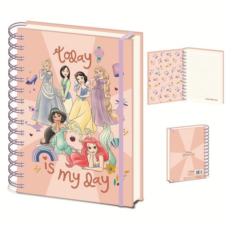 Produktbild: Notizbuch Disney Princess A5 (Flower Child)