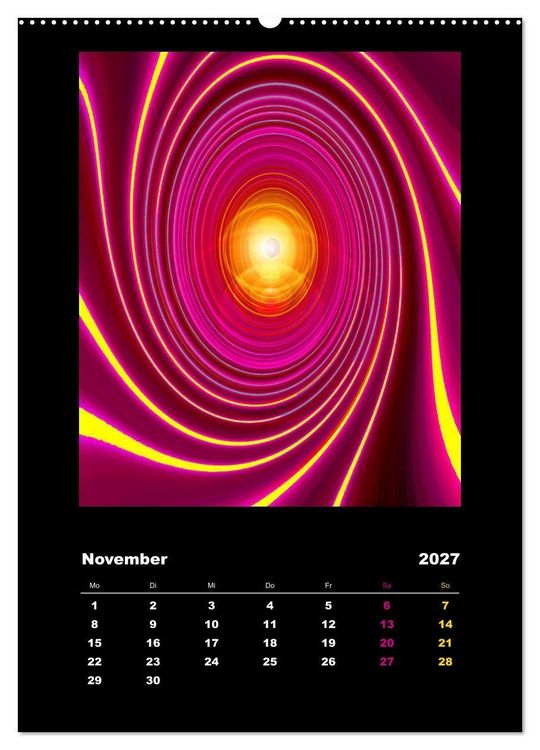 Produktbild: Energie-Spiralen 2027 (hochwertiger Premium Wandkalender 2027 DIN A2 hoch), Kunstdruck in Hochglanz