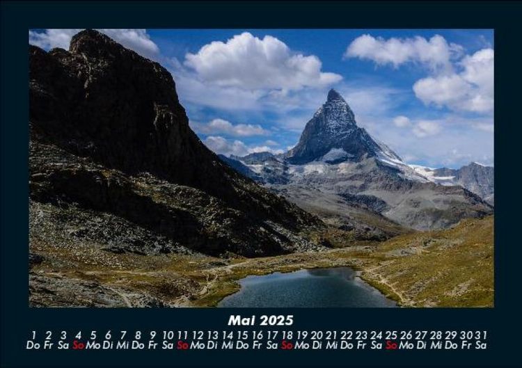 Produktbild: Berge 2025 Fotokalender DIN A5