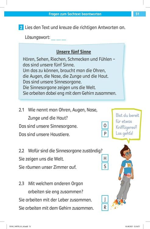 Produktbild: Die Deutsch-Helden Fl&uuml;ssig lesen und verstehen 1. Klasse