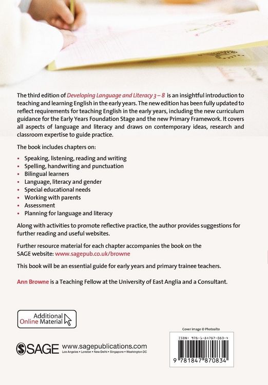 Produktbild: Developing Language and Literacy 3-8