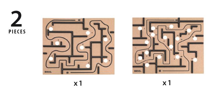 Produktbild: BRIO Games - Labyrinth Ersatzplatten, 2 Teile