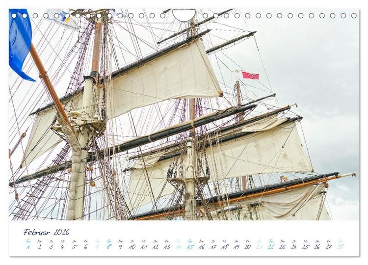 Produktbild: SAIL Amsterdam (Wandkalender 2026 DIN A4 quer), CALVENDO Monatskalender