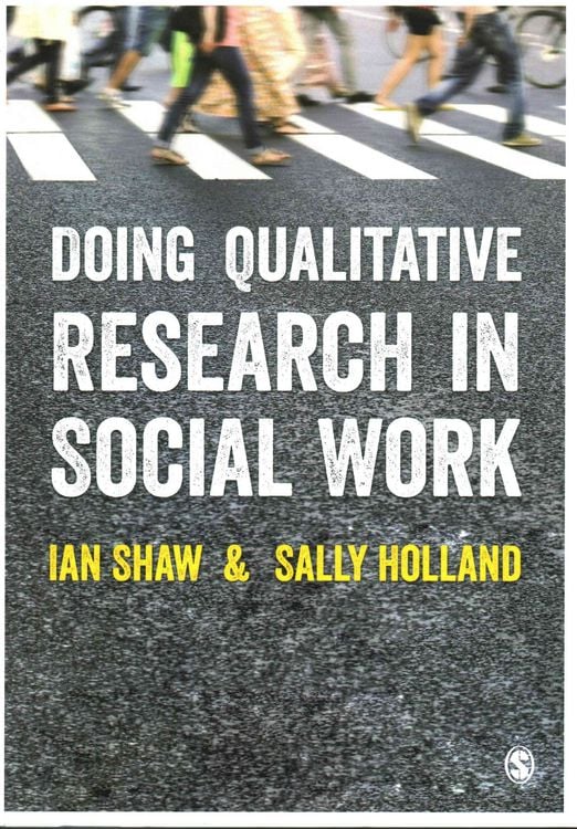 Produktbild: Doing Qualitative Research in Social Work