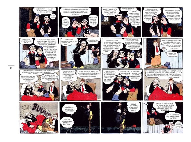 Produktbild: Die Bibliothek der Comic-Klassiker: Popeye