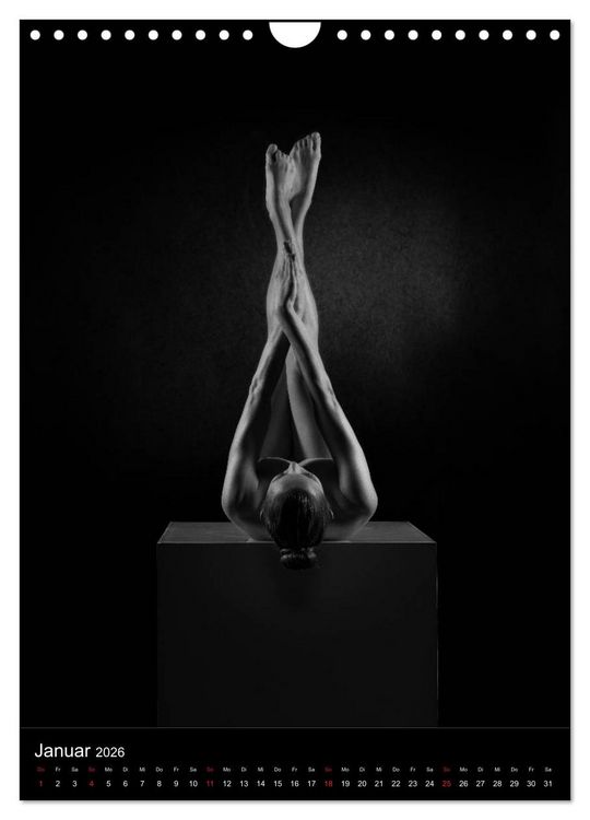 Produktbild: BODY SCULPTURE (Wandkalender 2026 DIN A4 hoch), CALVENDO Monatskalender