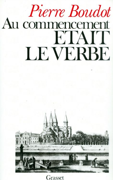 Produktbild: Au commencement &eacute;tait le verbe