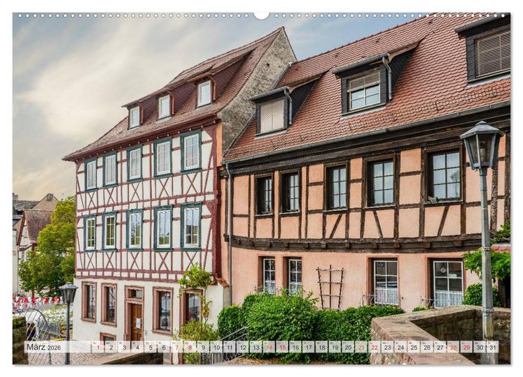Produktbild: Bensheim Impressionen (hochwertiger Premium Wandkalender 2026 DIN A2 quer), Kunstdruck in Hochglanz
