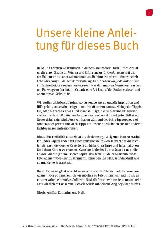 Produktbild: Endometriose - Das Selbsthilfebuch