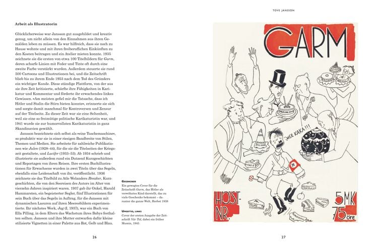 Produktbild: Tove Jansson (Bibliothek der Illustratoren)