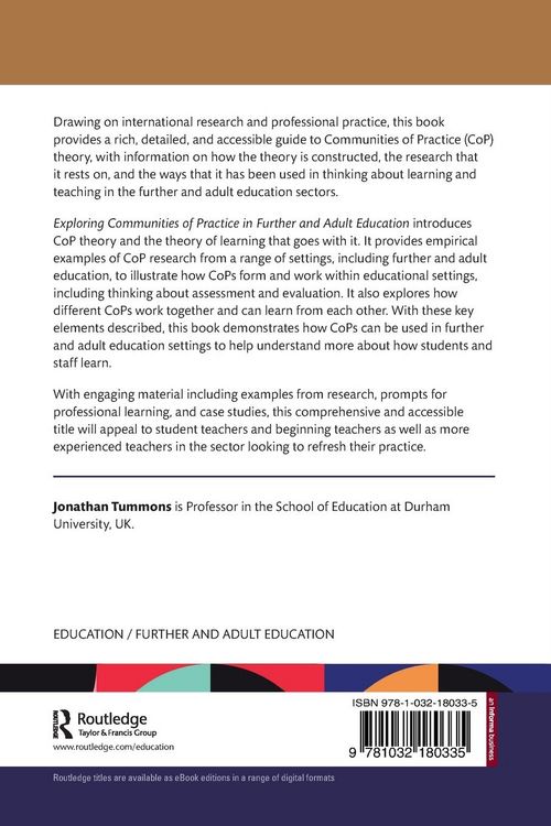 Produktbild: Exploring Communities of Practice in Further and Adult Education