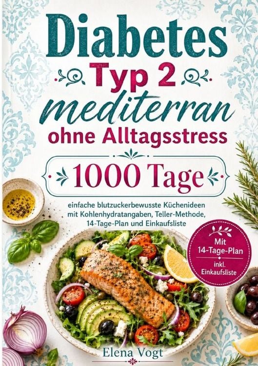 Produktbild: Diabetes Typ 2 mediterran ohne Alltagsstress