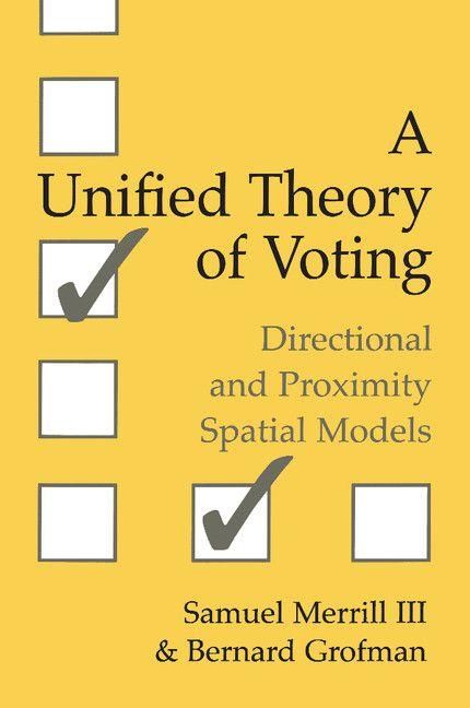 Produktbild: A Unified Theory of Voting