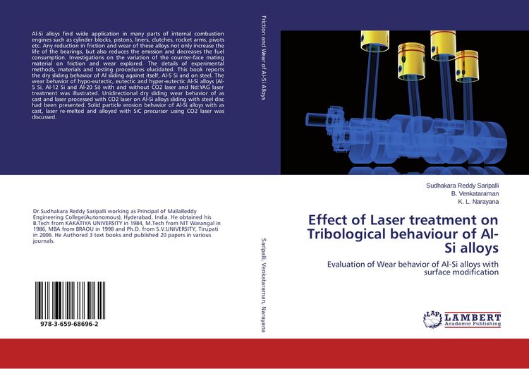 Produktbild: Effect of Laser treatment on Tribological behaviour of Al-Si alloys