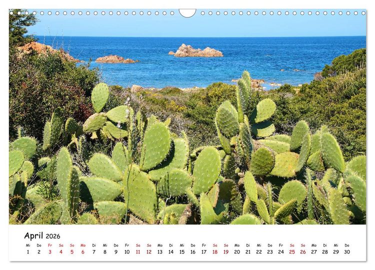 Produktbild: Sardinien - Ein St&uuml;ck Karibik im Mittelmeer (Wandkalender 2026 DIN A3 quer), CALVENDO Monatskalender