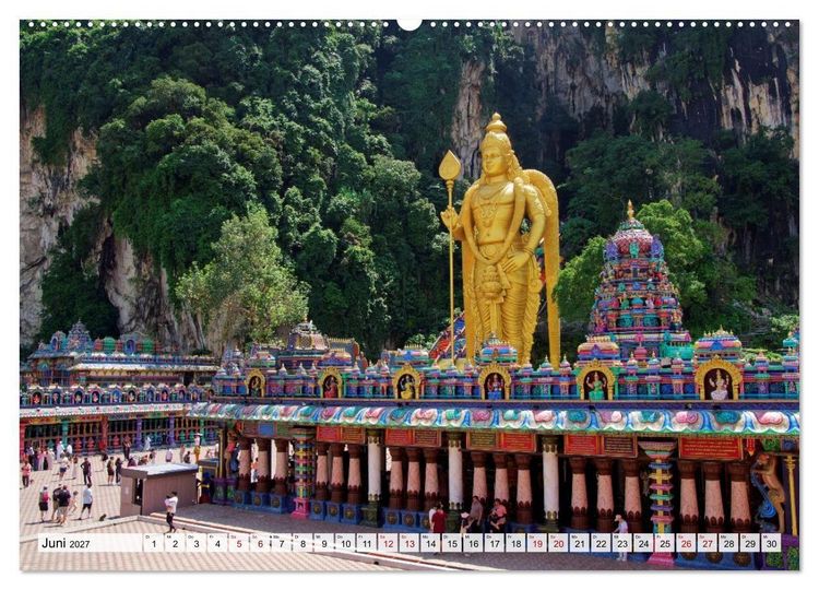 Produktbild: Bangkok und Kuala Lumpur - Megast&auml;dte Asiens (hochwertiger Premium Wandkalender 2027 DIN A2 quer), Kunstdruck in Hochglanz