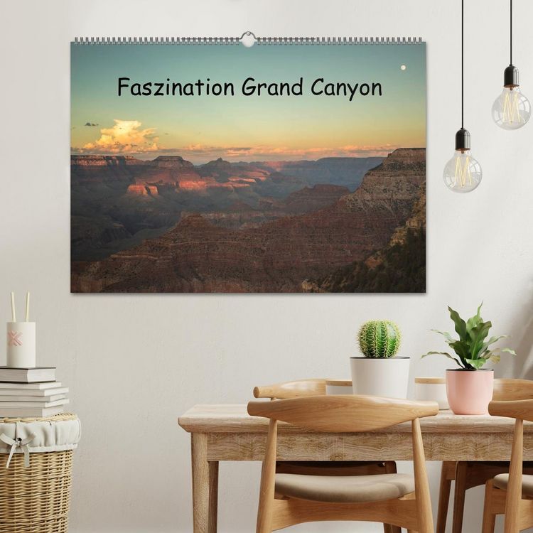 Produktbild: Faszination Grand Canyon / CH-Version (Wandkalender 2026 DIN A2 quer), CALVENDO Monatskalender