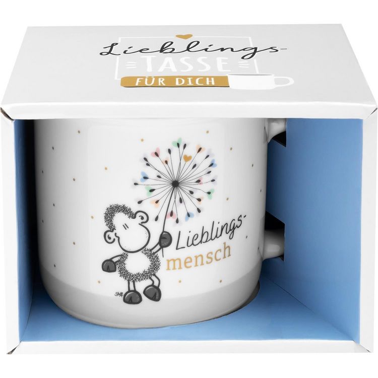 Produktbild: Sheepworld Tasse mit Motiv Lieblingsmensch - Lieblingstasse