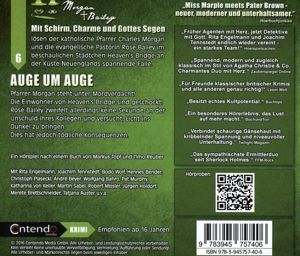 Produktbild: Engelmann, R: Morgan & Bailey 6: Auge um Auge/CD