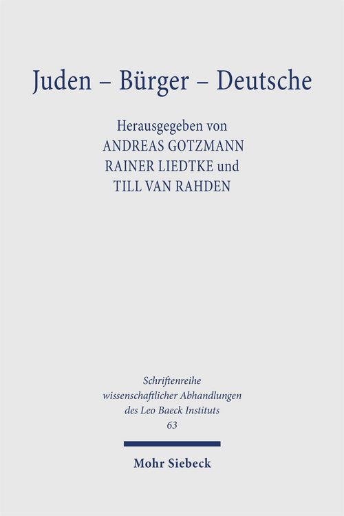 Produktbild: Juden - B&uuml;rger - Deutsche