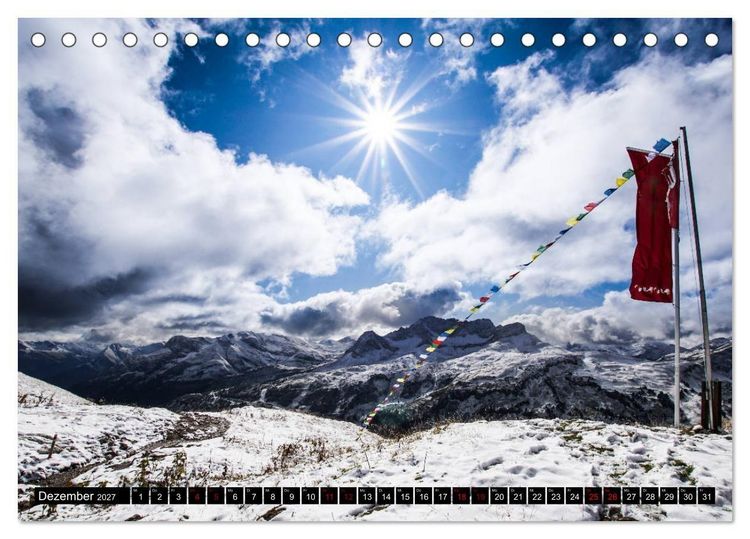 Produktbild: Wundersch&ouml;nes Lechtal (Tischkalender 2027 DIN A5 quer), CALVENDO Monatskalender