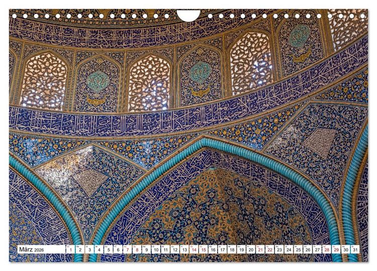 Produktbild: St&auml;dte des Irans - Isfahan (Wandkalender 2026 DIN A4 quer), CALVENDO Monatskalender